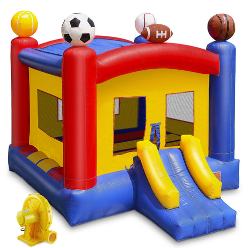 17 x 13-ft Commercial Inflatable Sports Bounce House with Blower